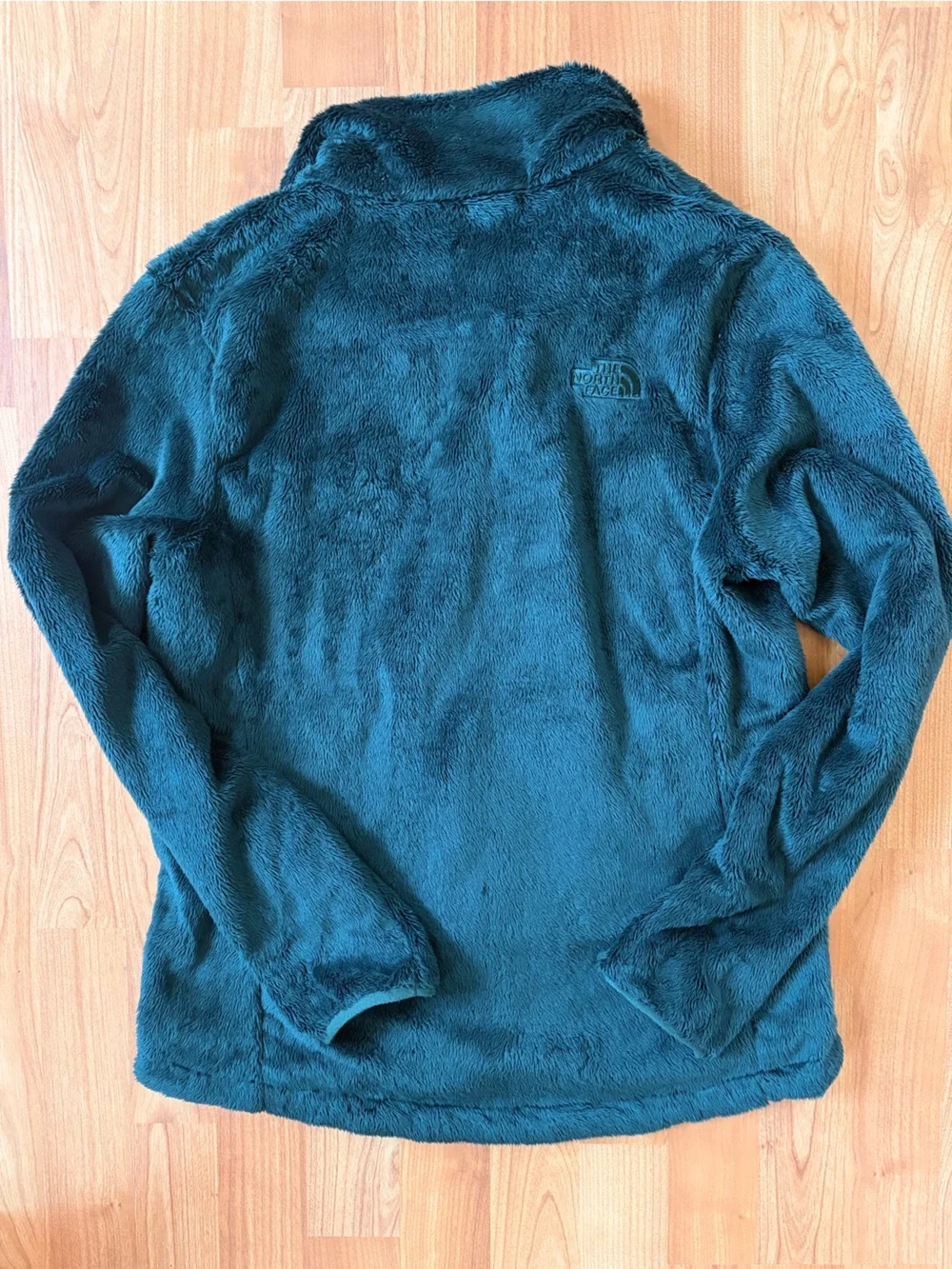 The North Face Osito Fleece Full-Zip Jacket in Teal Green Medium